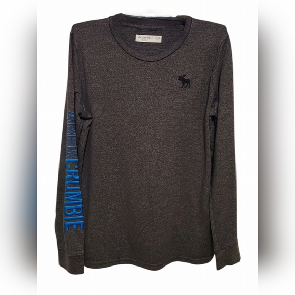 Abercrombie kids size 13/14 gray shirt - Picture 1 of 6